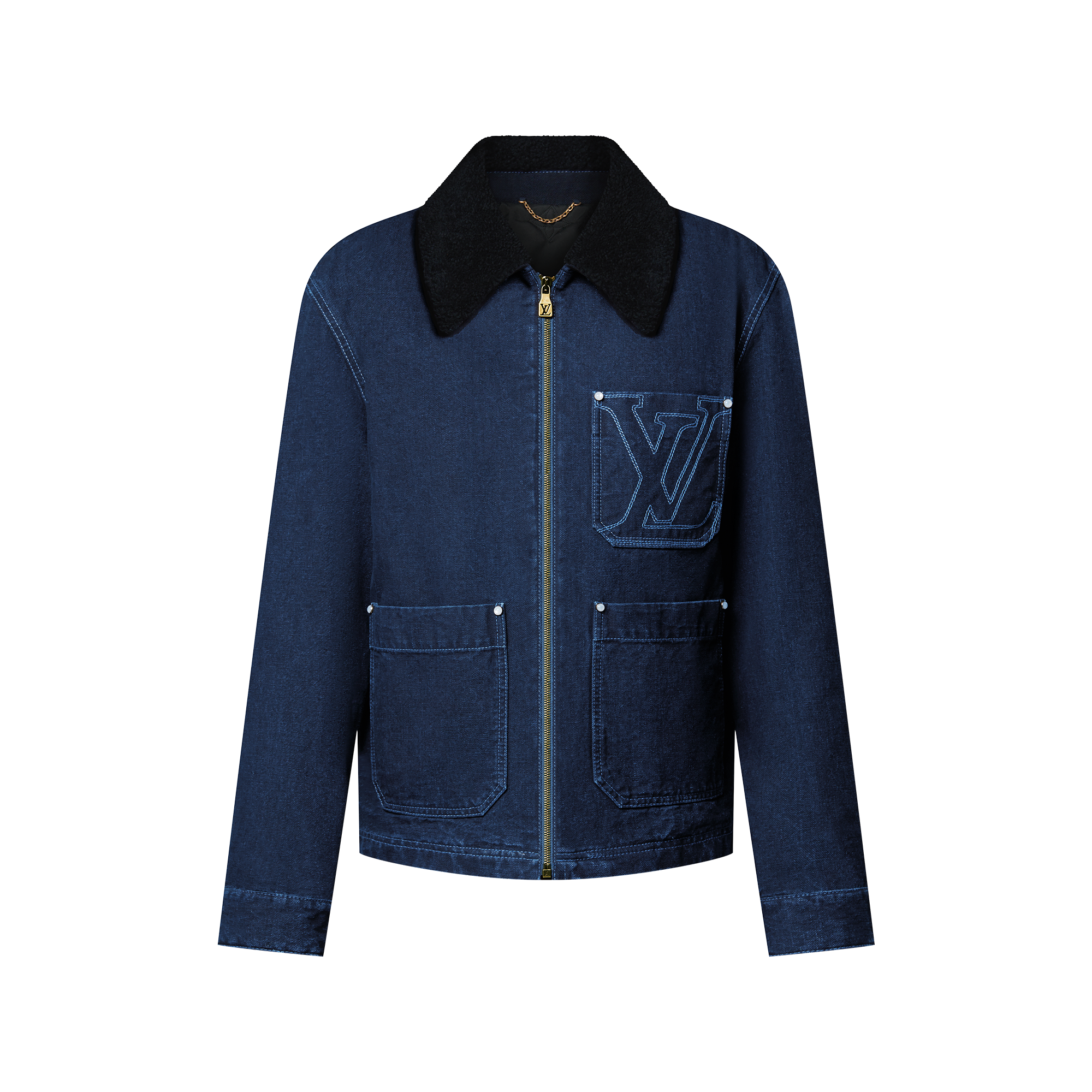 Jaqueta Jeans Utilitária de Inverno - Ready-to-Wear | LOUIS VUITTON ®